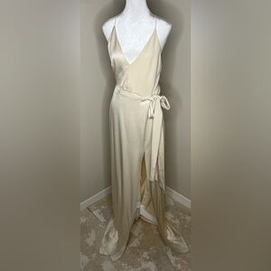 Halston Cream Dress